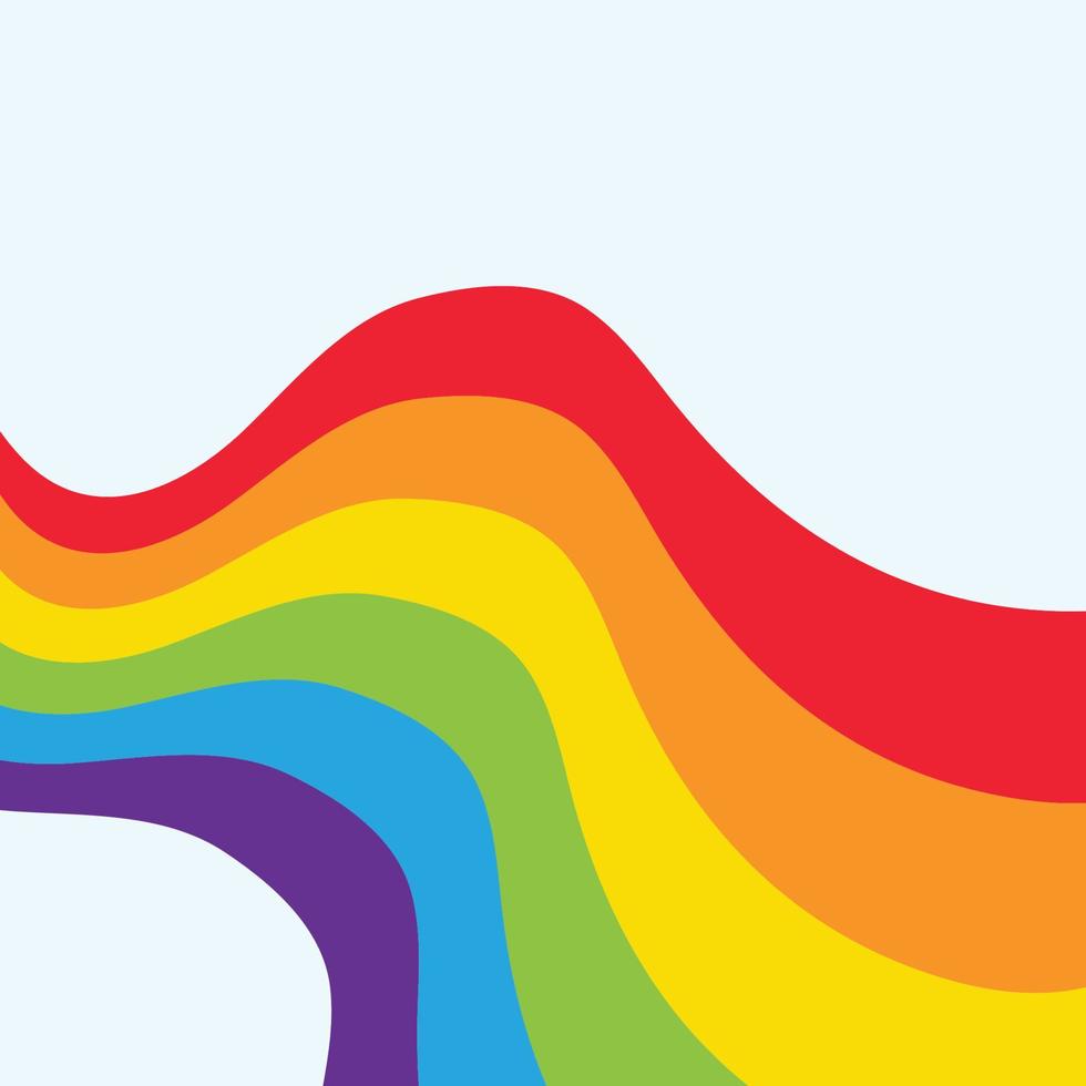 abstracte regenboog achtergrond vectorillustratie vector