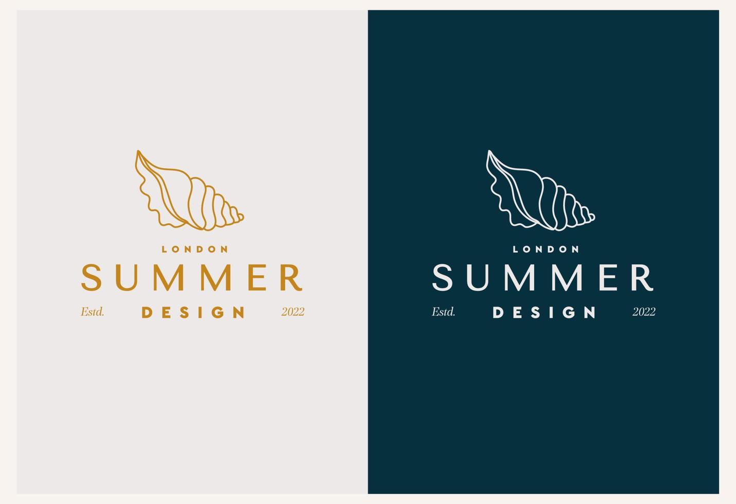 vector abstracte moderne logo-ontwerpsjablonen in trendy lineaire stijl in gouden kleuren - luxe en sieradenconcepten voor exclusieve diensten en producten, schoonheids- en spa-industrie