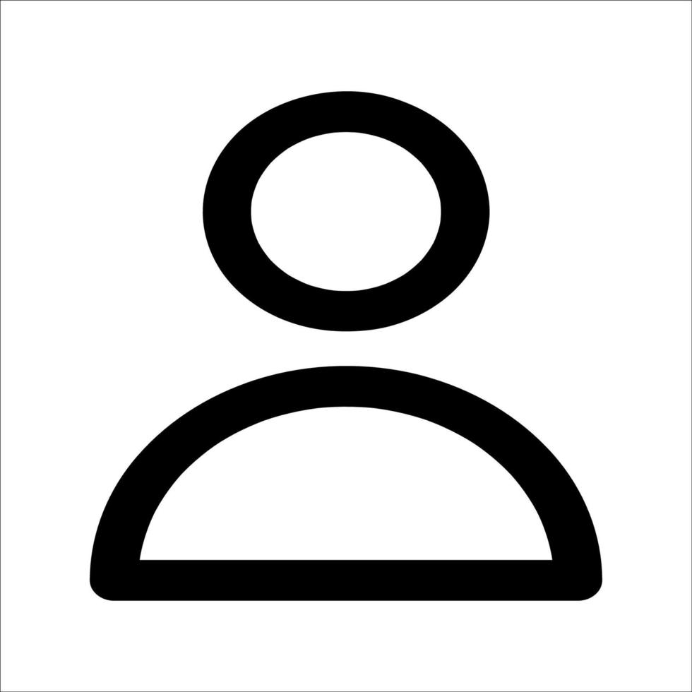 avatar pictogram profielpictogram lid login vector geïsoleerd, login pictogrammen, profiel pictogrammen