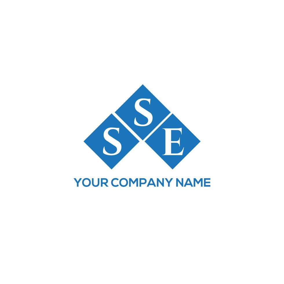 sse brief logo ontwerp op witte achtergrond. sse creatieve initialen brief logo concept. ss brief ontwerp. vector