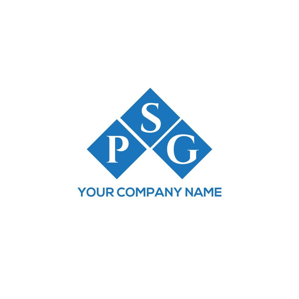 psg brief logo ontwerp op witte achtergrond. psg creatieve initialen brief logo concept. psg brief ontwerp. vector