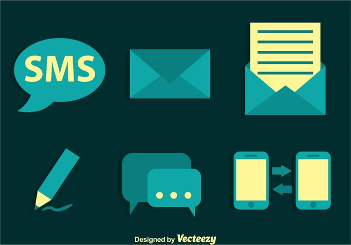 SMS Vector Pictogrammen