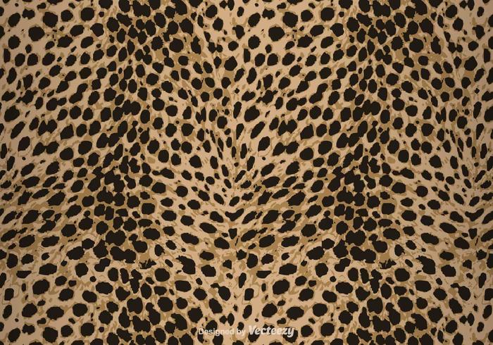 Gratis Vector Leopard Print Achtergrond