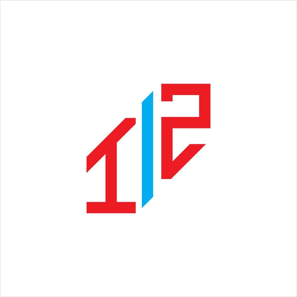 iz letter logo creatief ontwerp met vectorafbeelding vector