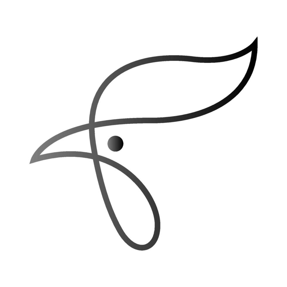 kip dier logo of pictogram vector