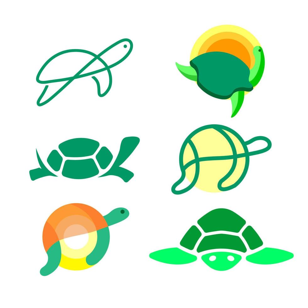 schildpad logo pictogram symbool vector