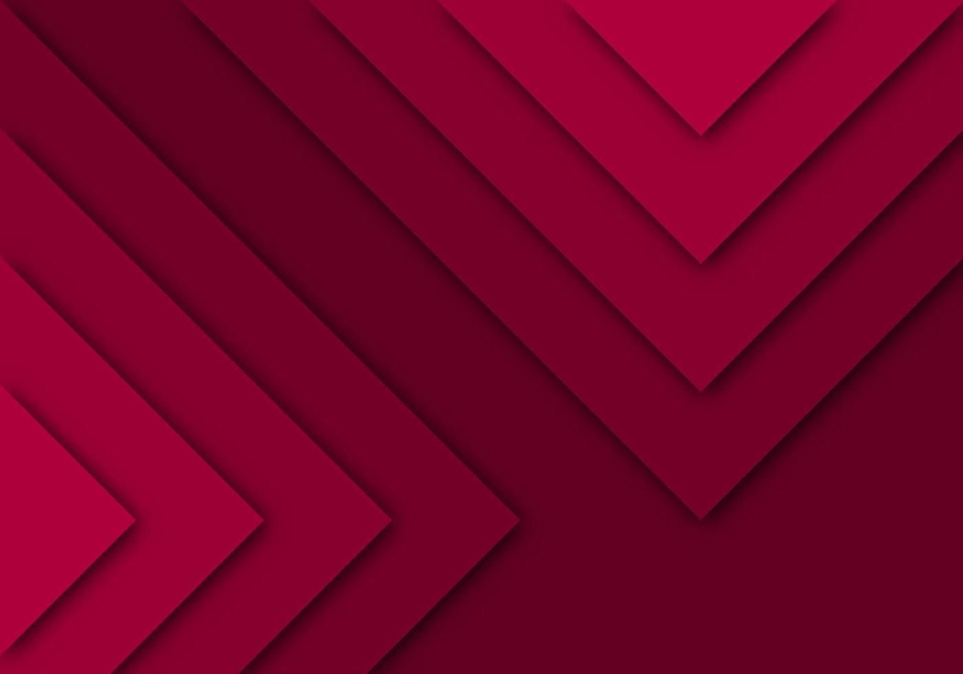 rode achtergrond geometrische overlap laag papier gesneden op donker met ruimte-ontwerp vector