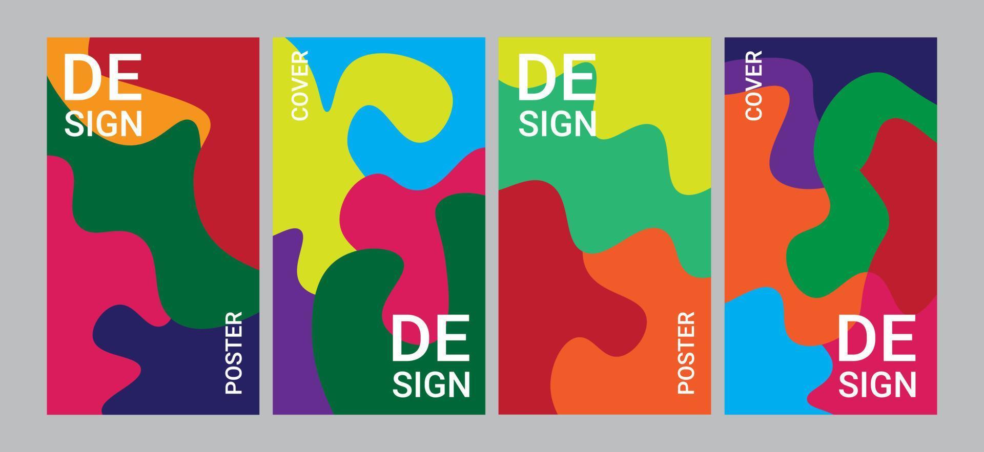 creatieve geometrie poster en omslagontwerpsjabloon voor banner, boek, tijdschrift, verkooppromotie en social media post vector