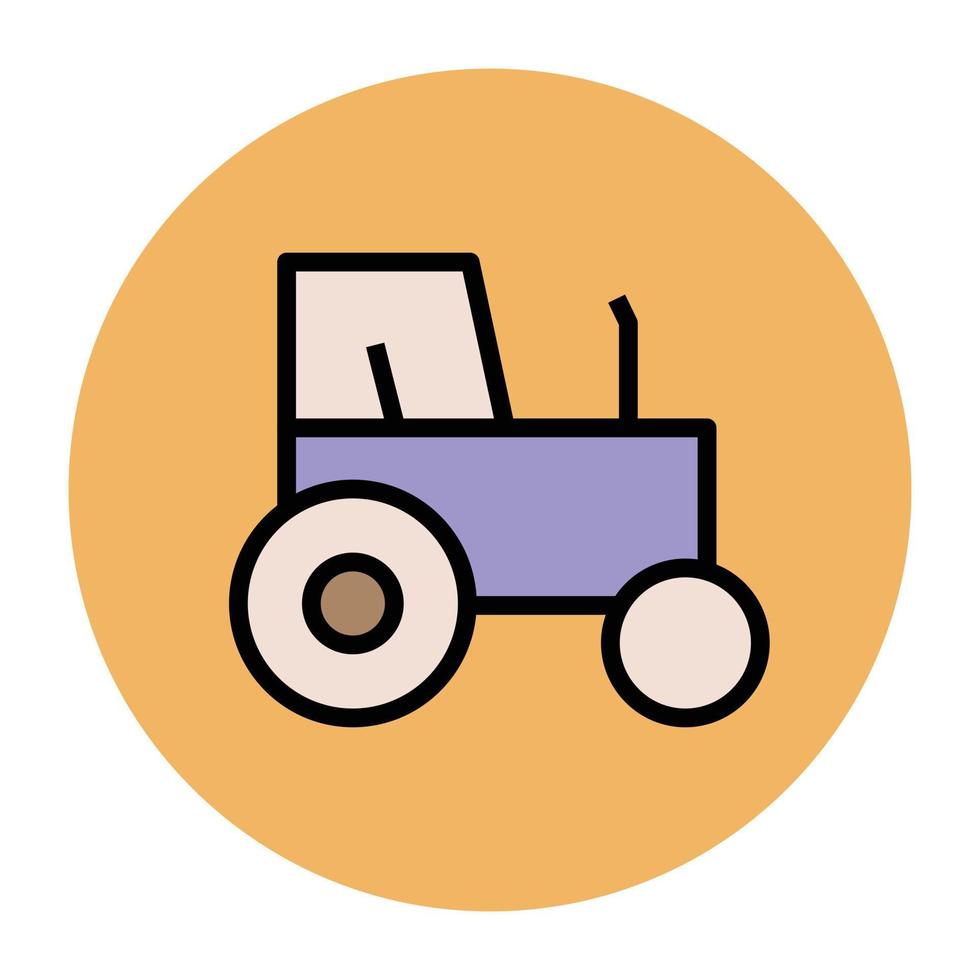 trendy tractorconcepten vector