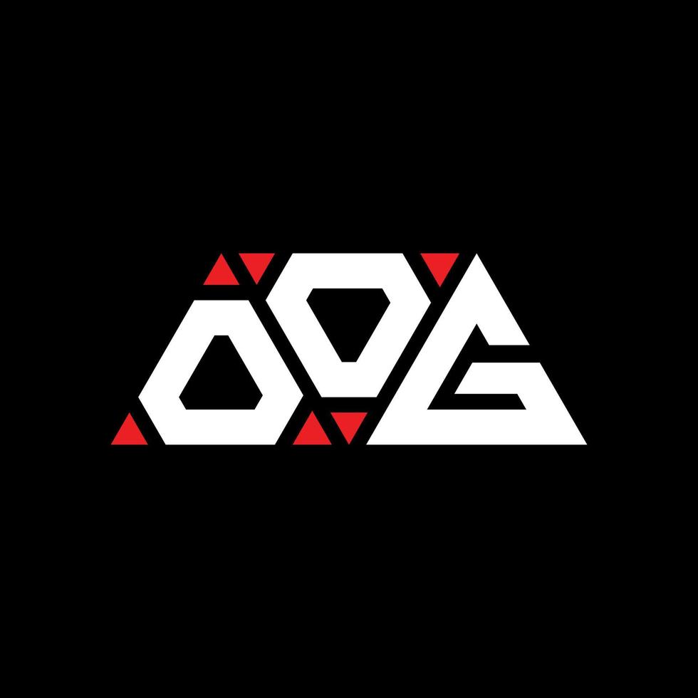 oog driehoek brief logo ontwerp met driehoekige vorm. oog driehoek logo ontwerp monogram. oog driehoek vector logo sjabloon met rode kleur. oog driehoekig logo eenvoudig, elegant en luxueus logo. oog