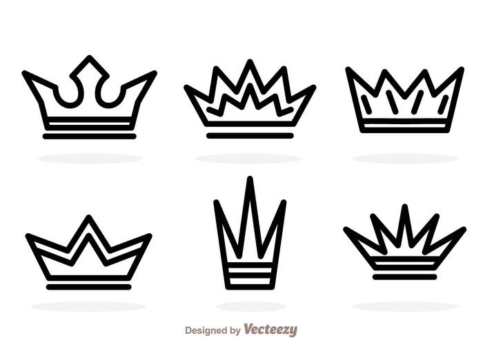 Overzicht Crown Logo Vectoren