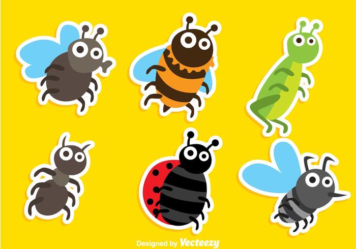 Cartoon Insect Vectors