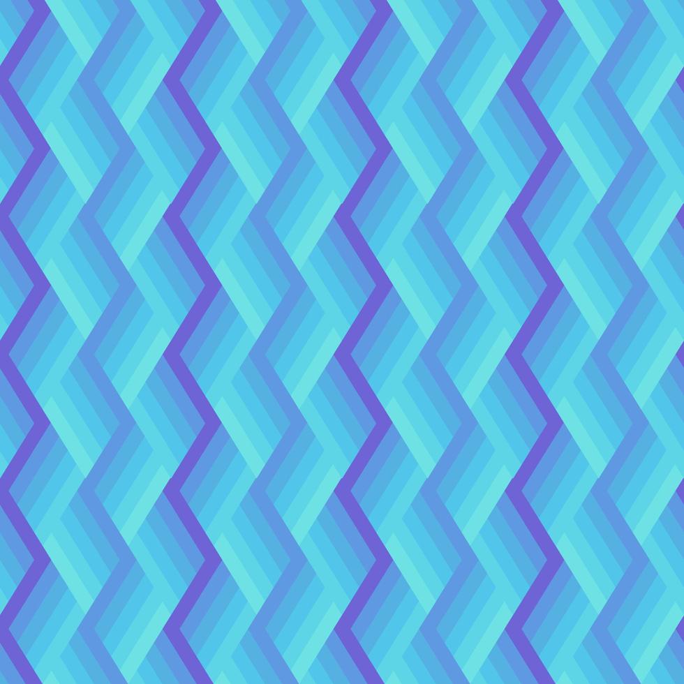 naadloze patroon gestreepte blauwe diamant voor stof vector