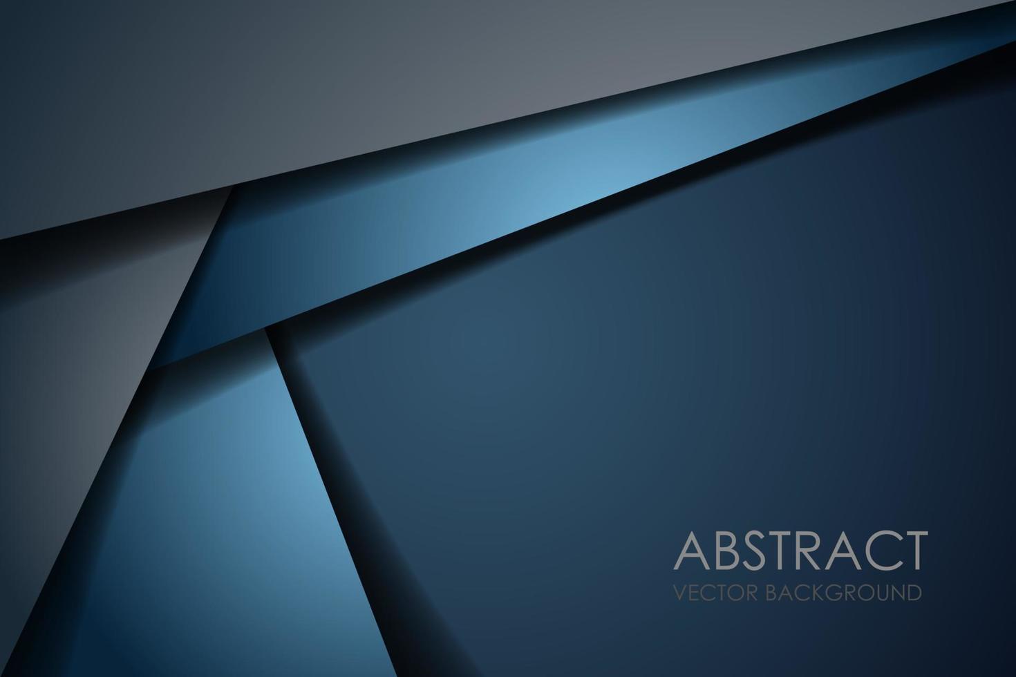 abstracte blauwe marine driehoek overlap met tekst achtergrond vector