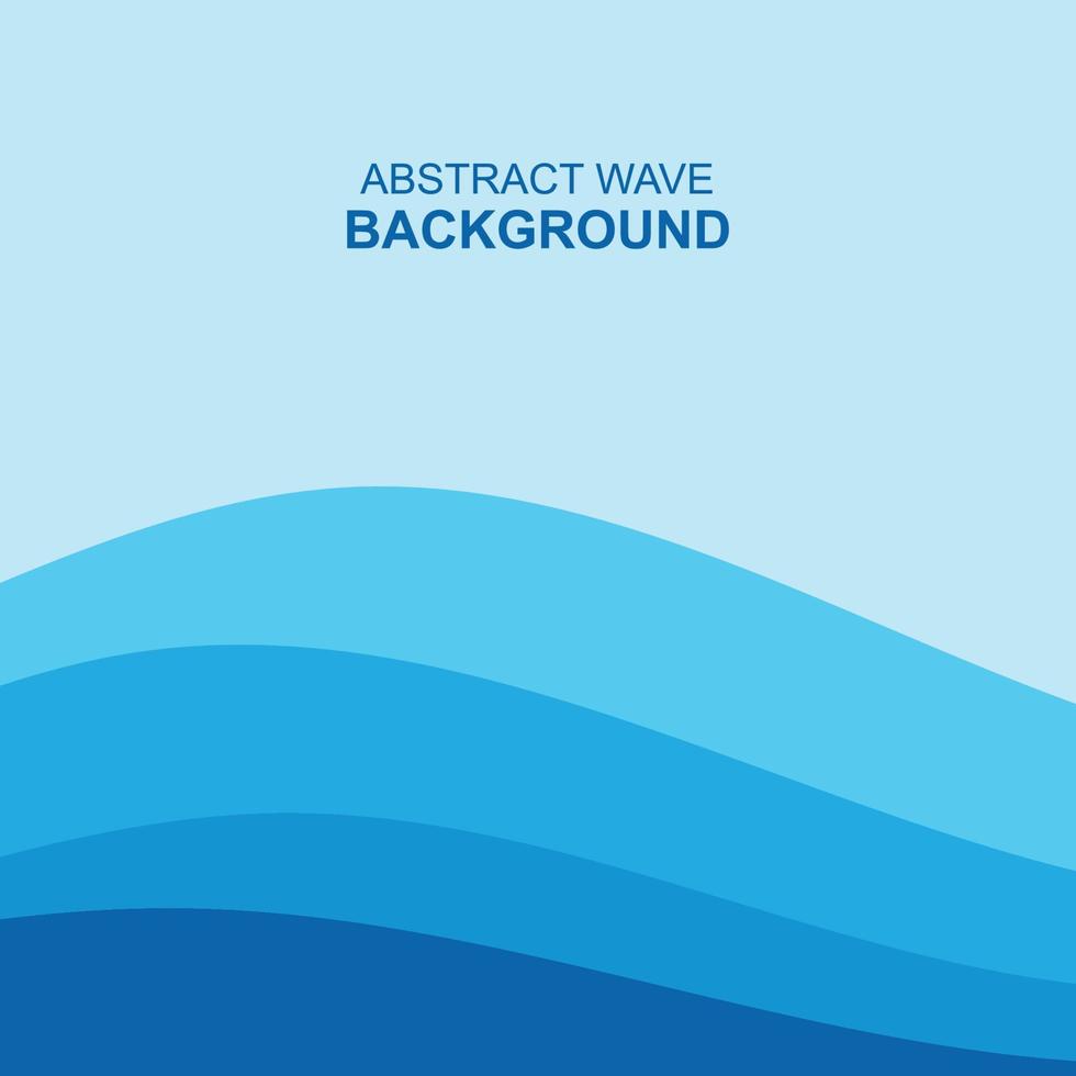 oceaangolven achtergrond logo ontwerp, vector kunst iconen, in pastelkleuren