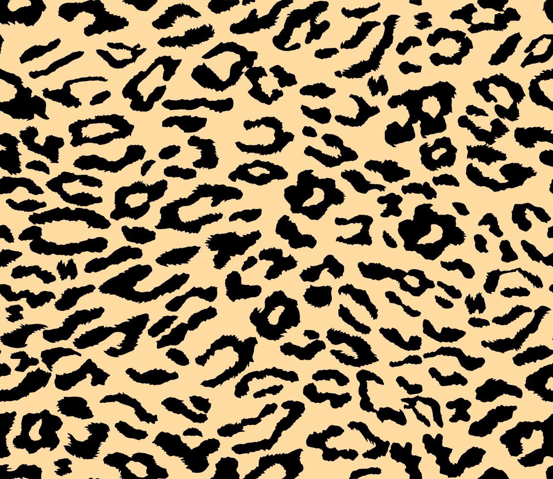 luipaard achtergrond. naadloos patroon. dierenprint. vector