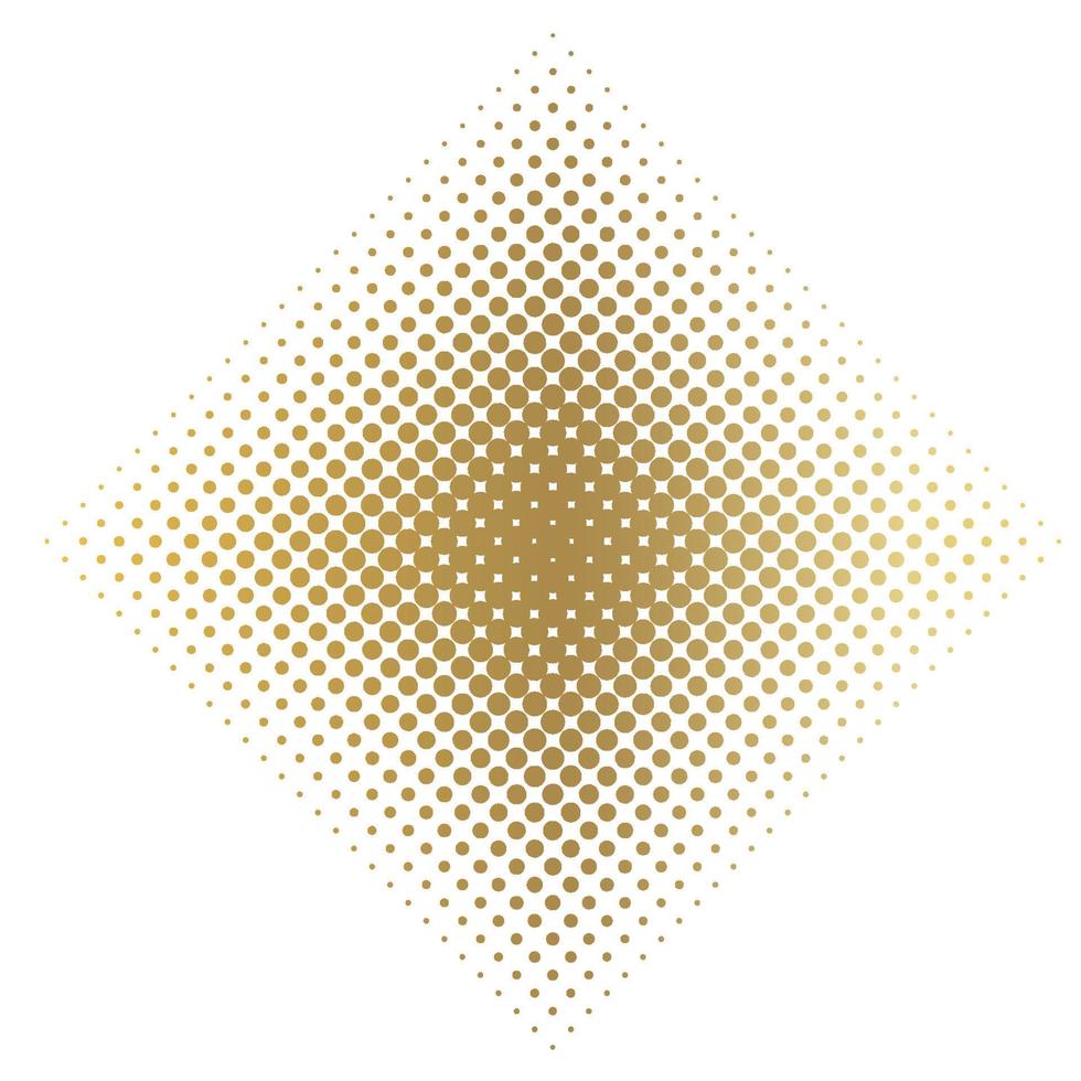 vector collectie van gouden halftone inkt geometrische monochrome vierkanten