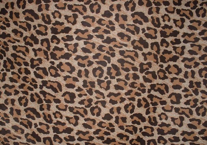 Gratis Leopard Print Achtergrond Vector