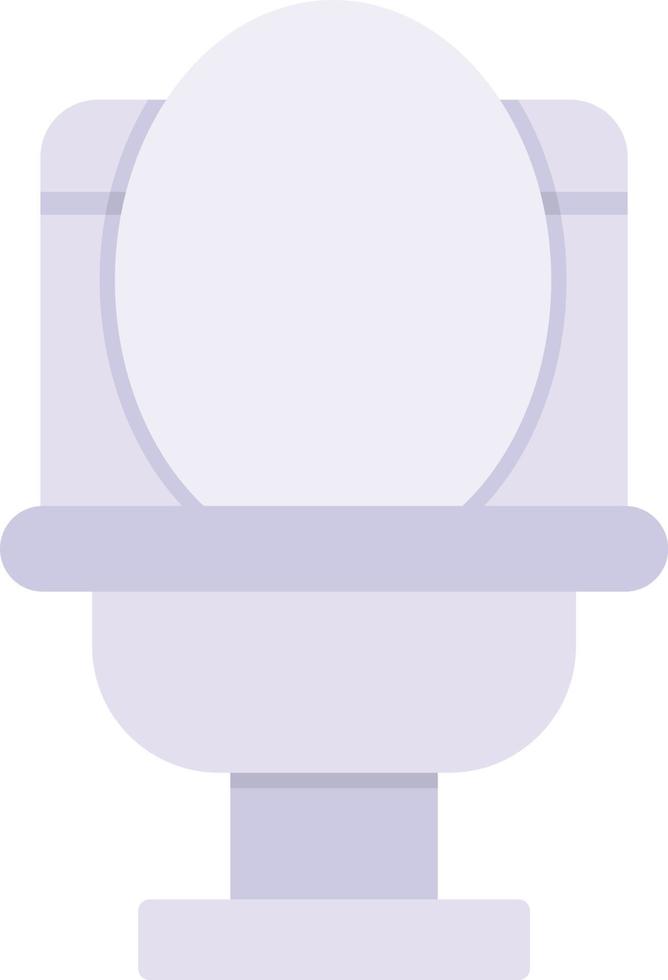 wc platte pictogram vector