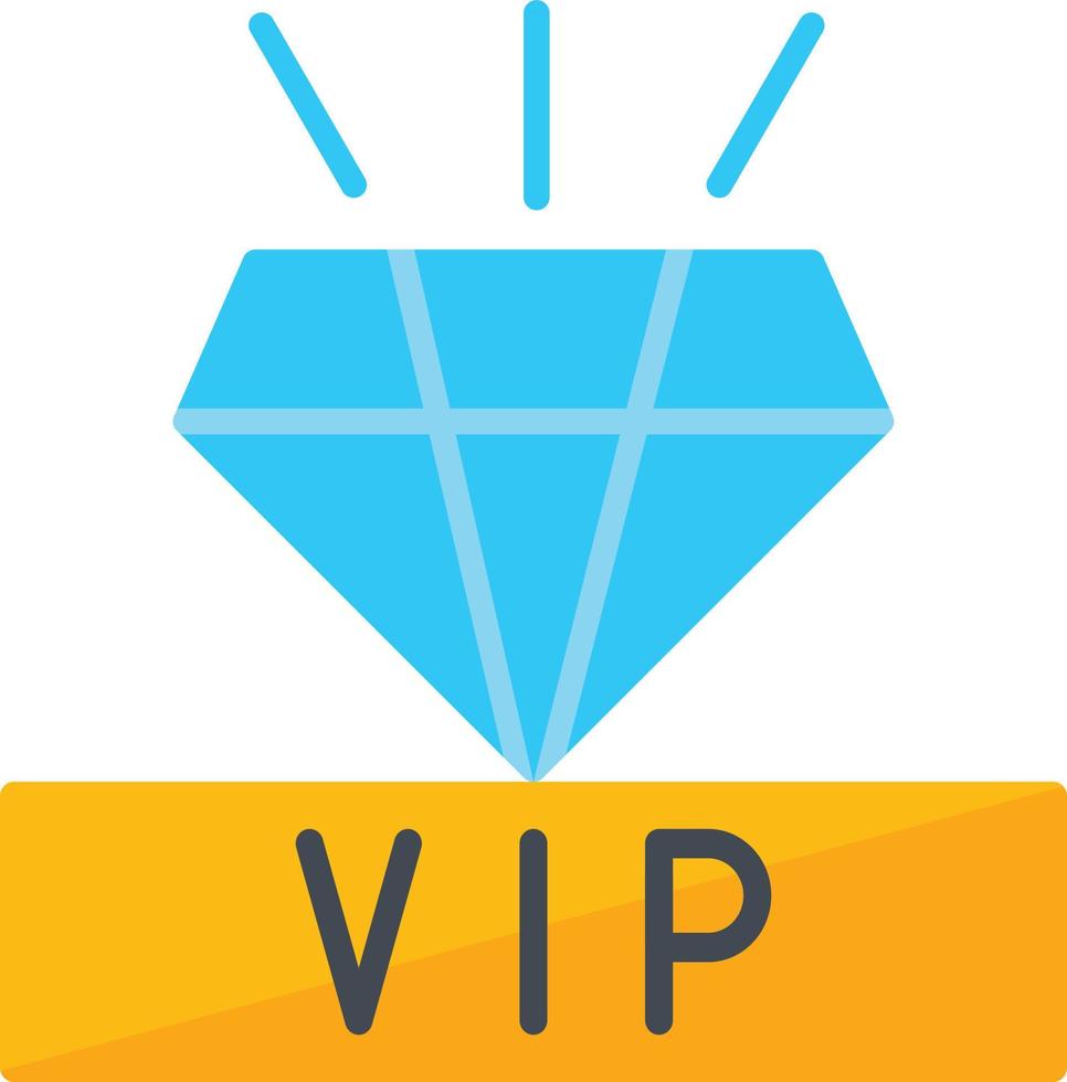 diamant plat icoon vector