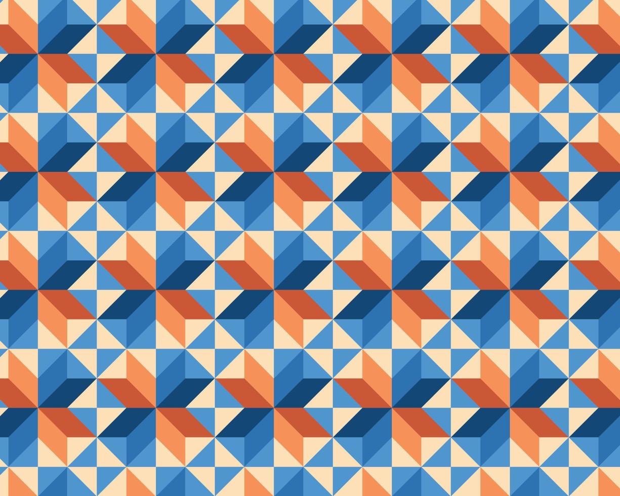 mooi modern geometrisch patroon. abstracte naadloze vector, achtergrond vector