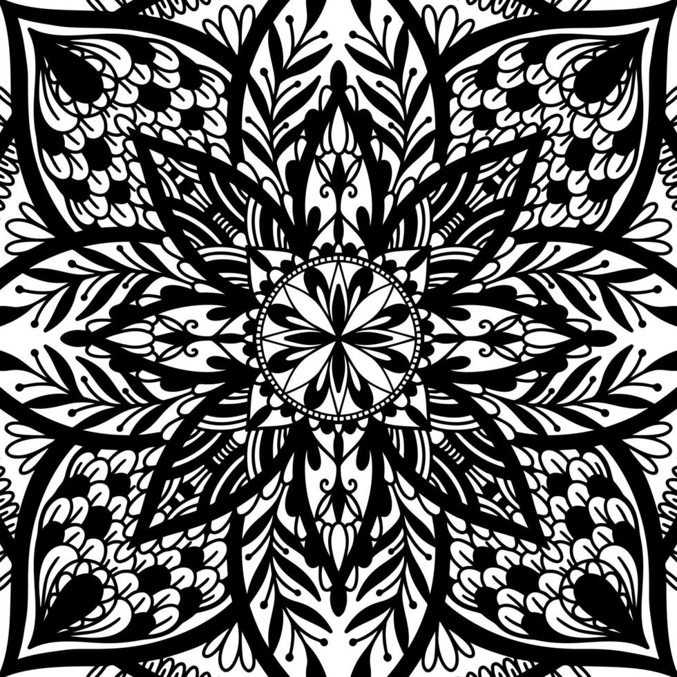 grafische ronde traditionele mandala abstract geïsoleerd in witte background.boho Indiase shape.ethnic oosterse stijl. vector