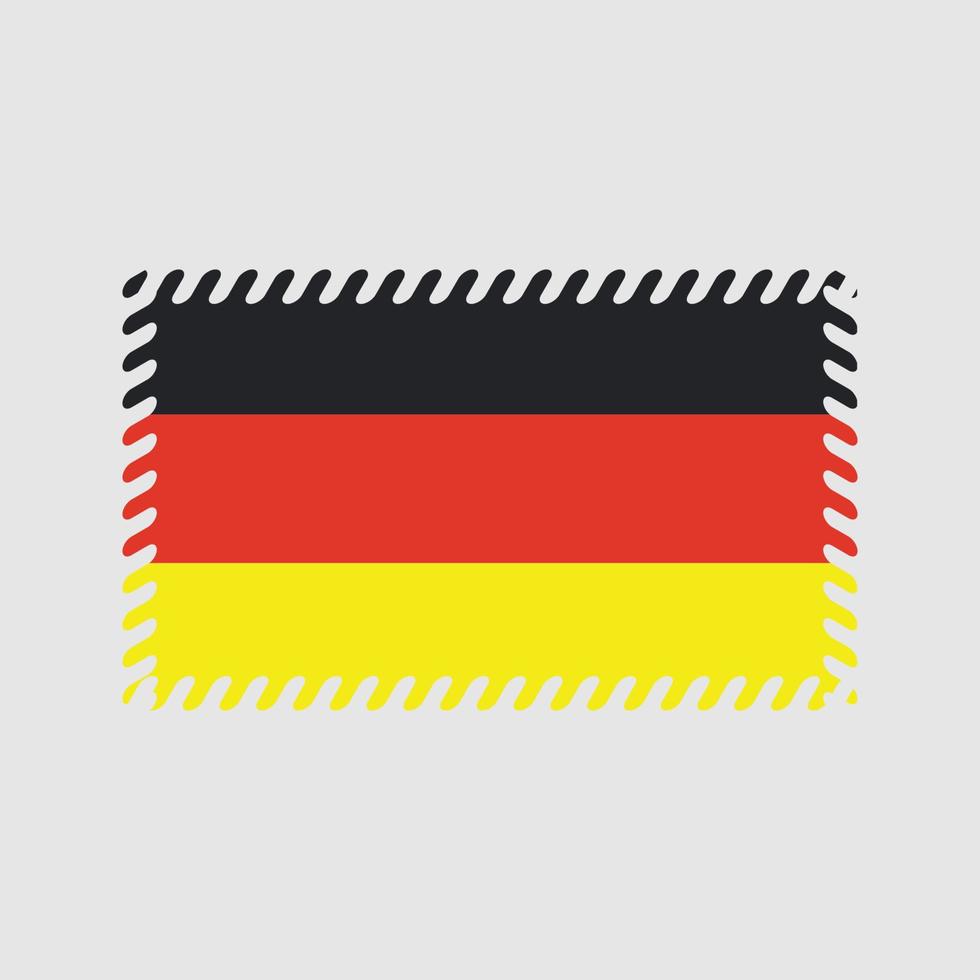 Duitsland vlag vector. nationale vlag vector