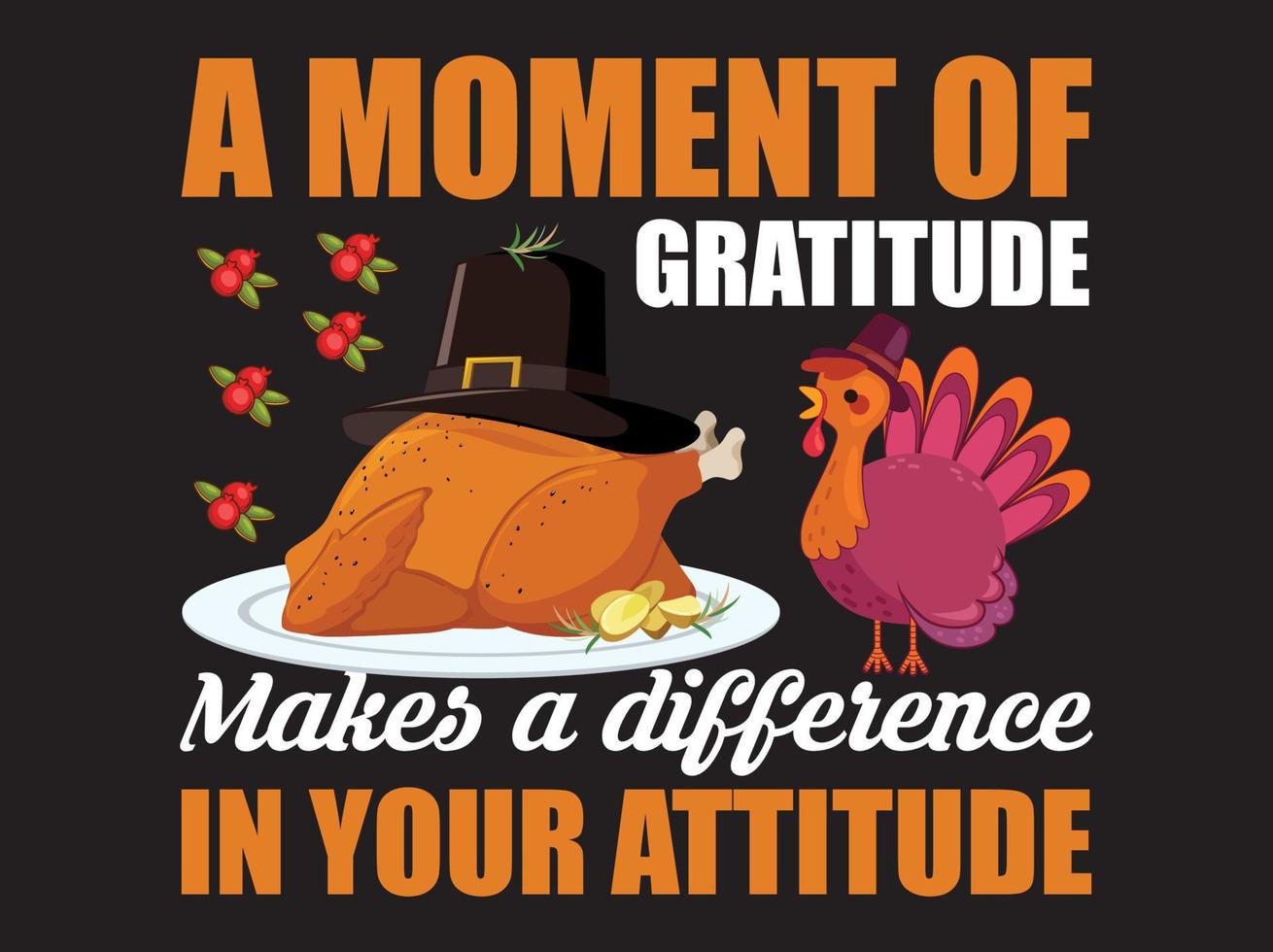 Thanksgiving t-shirt ontwerp vector bestand