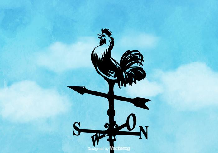 Gratis Vector Weather Vane Achtergrond