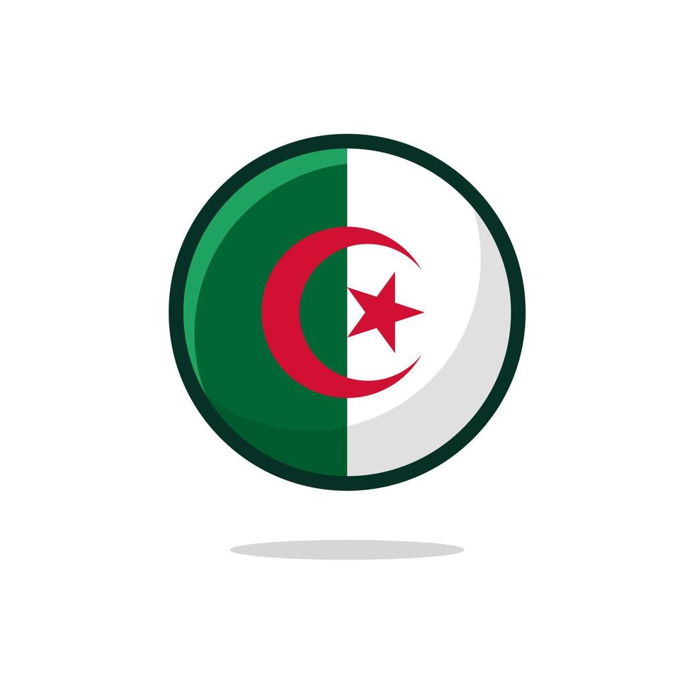 algerije vlag icoon vector