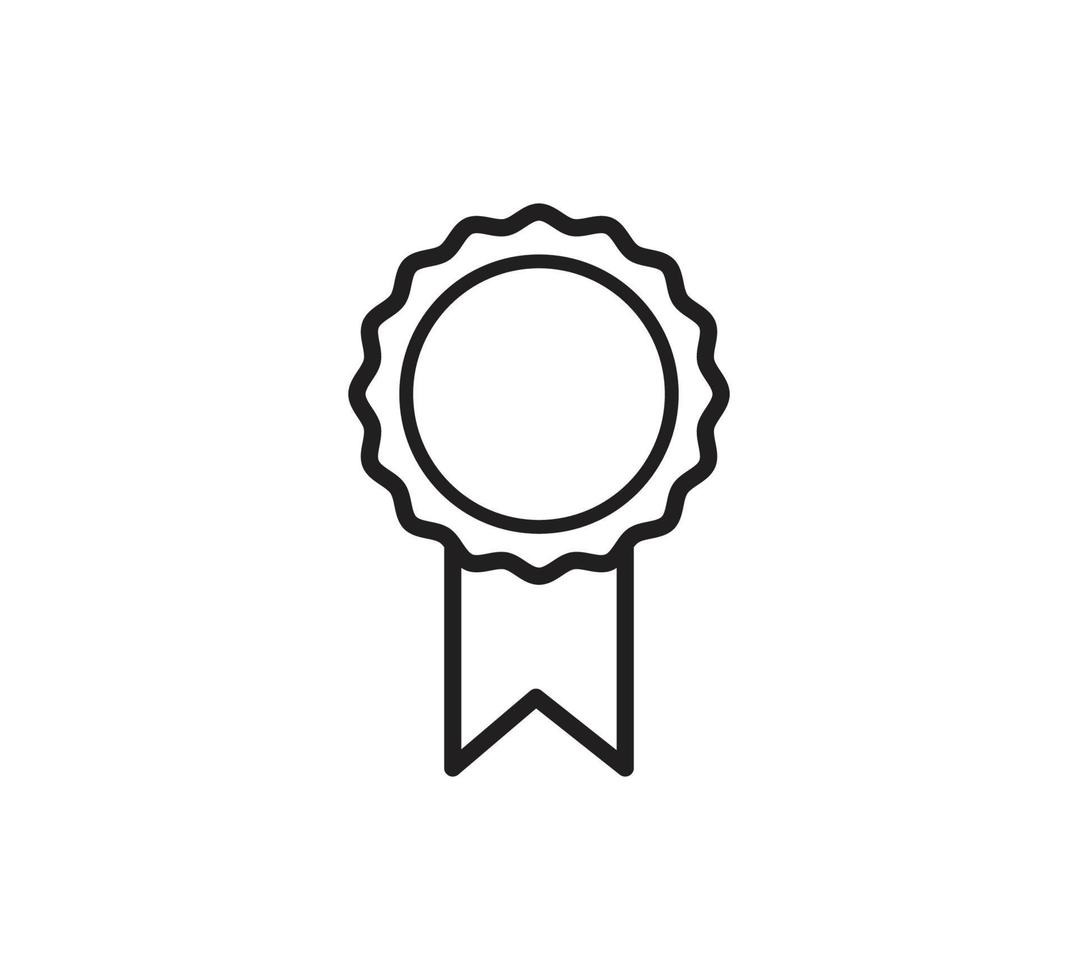 award lint pictogram vector logo ontwerpsjabloon