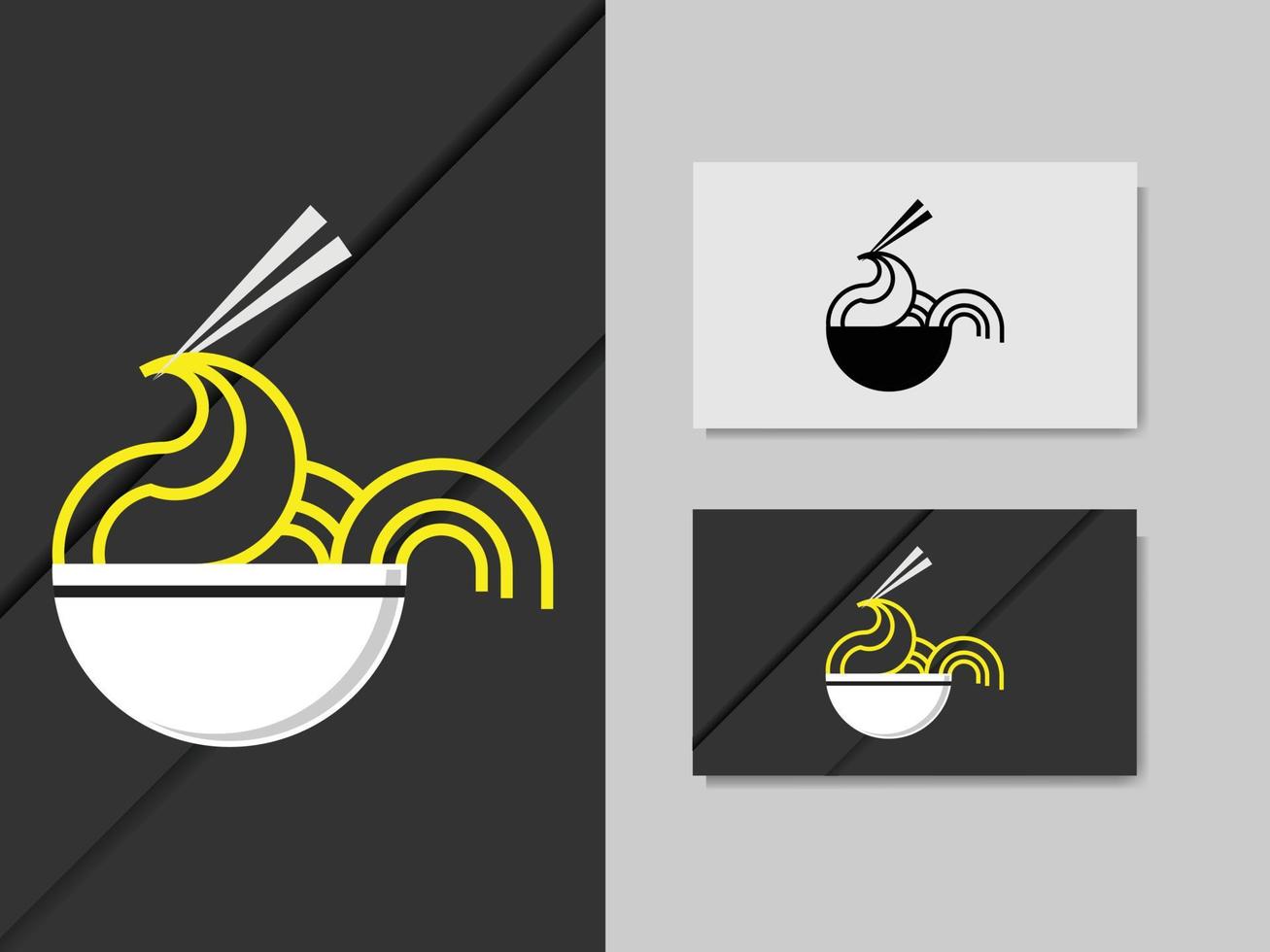 kip noodle logo vector