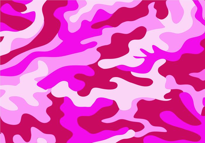 Gratis Roze Camo Vector