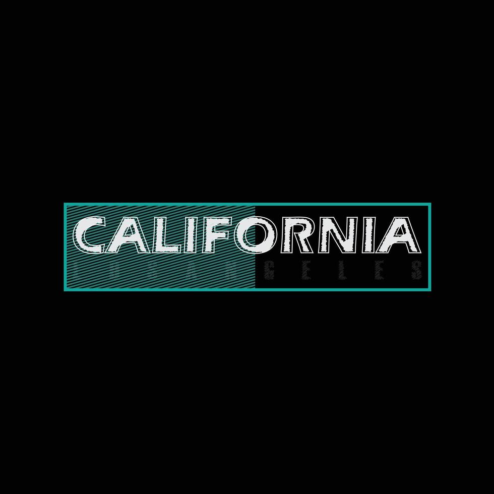 Californië typografie vector t-shirt ontwerp