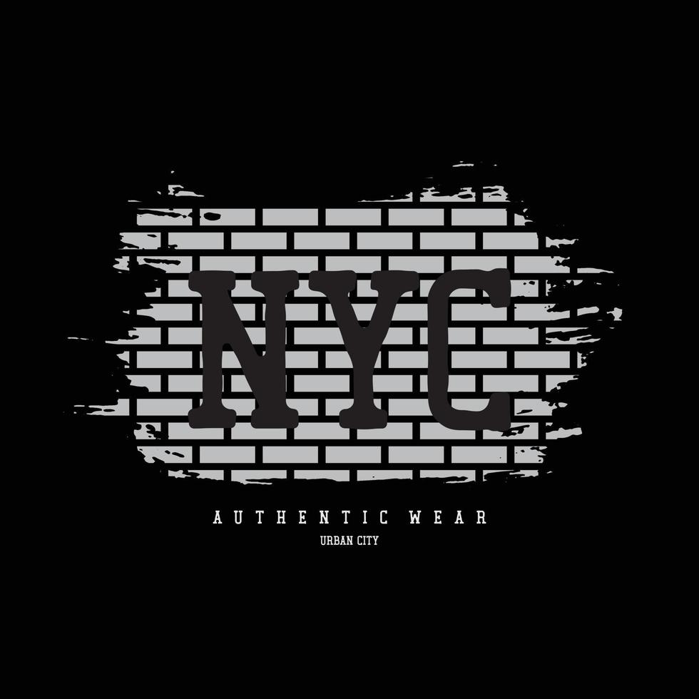 New York City typografie vector t-shirt ontwerp