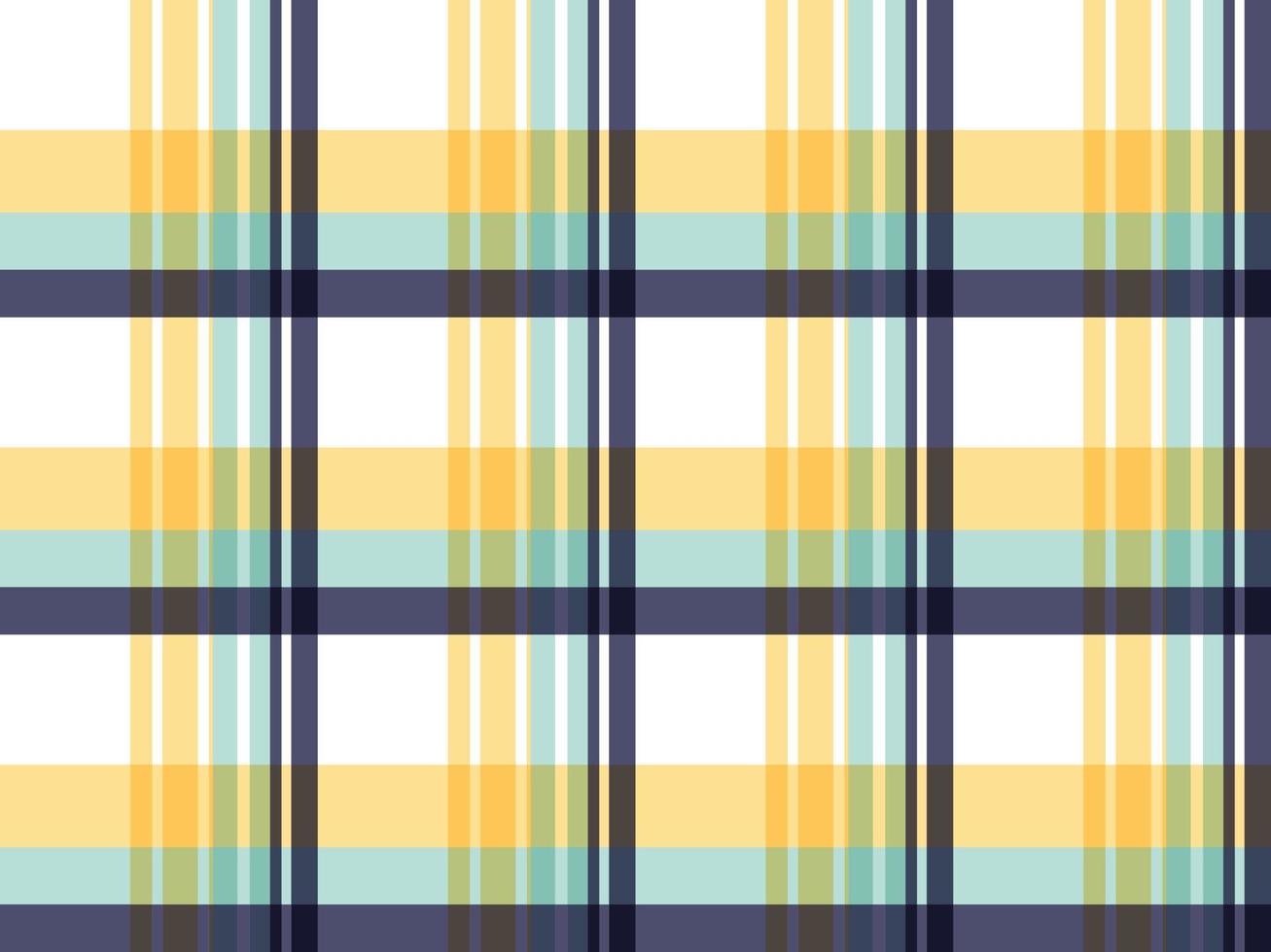 madras check argyle naadloze ruimte tartan print pastelkleur een patroon met felgekleurde strepen van verschillende dikte die elkaar kruisen om ongelijkmatige ruiten te creëren. meestal gebruikt op overhemden. vector
