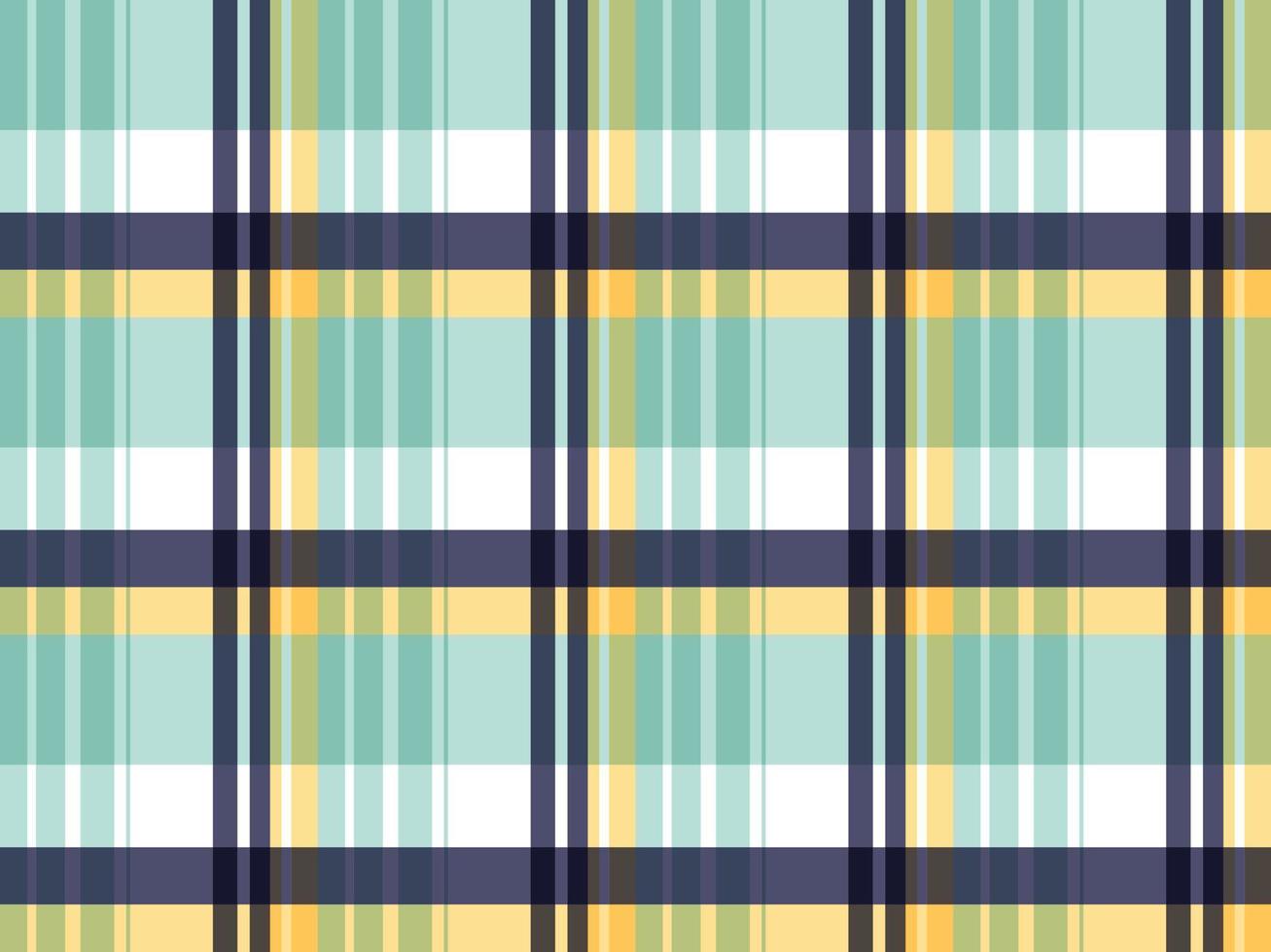 madras check retro iers klassieke stijl schotland pastelkleur een patroon met felgekleurde strepen van verschillende dikte die elkaar kruisen om ongelijke ruiten te creëren. meestal gebruikt op overhemden. vector