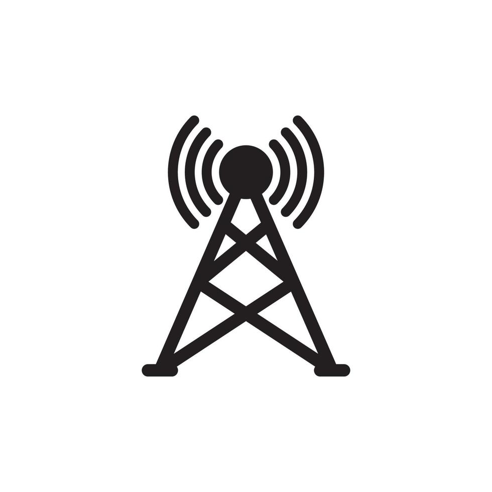 antenne pictogram eps 10 vector