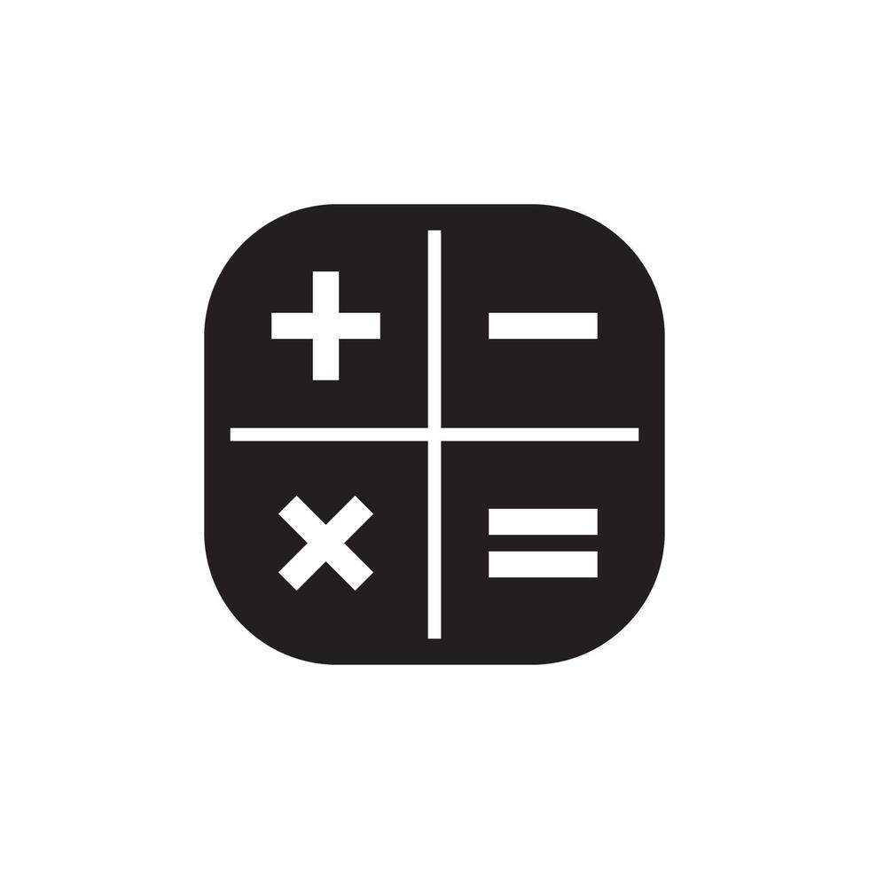 rekenmachine pictogram eps 10 vector