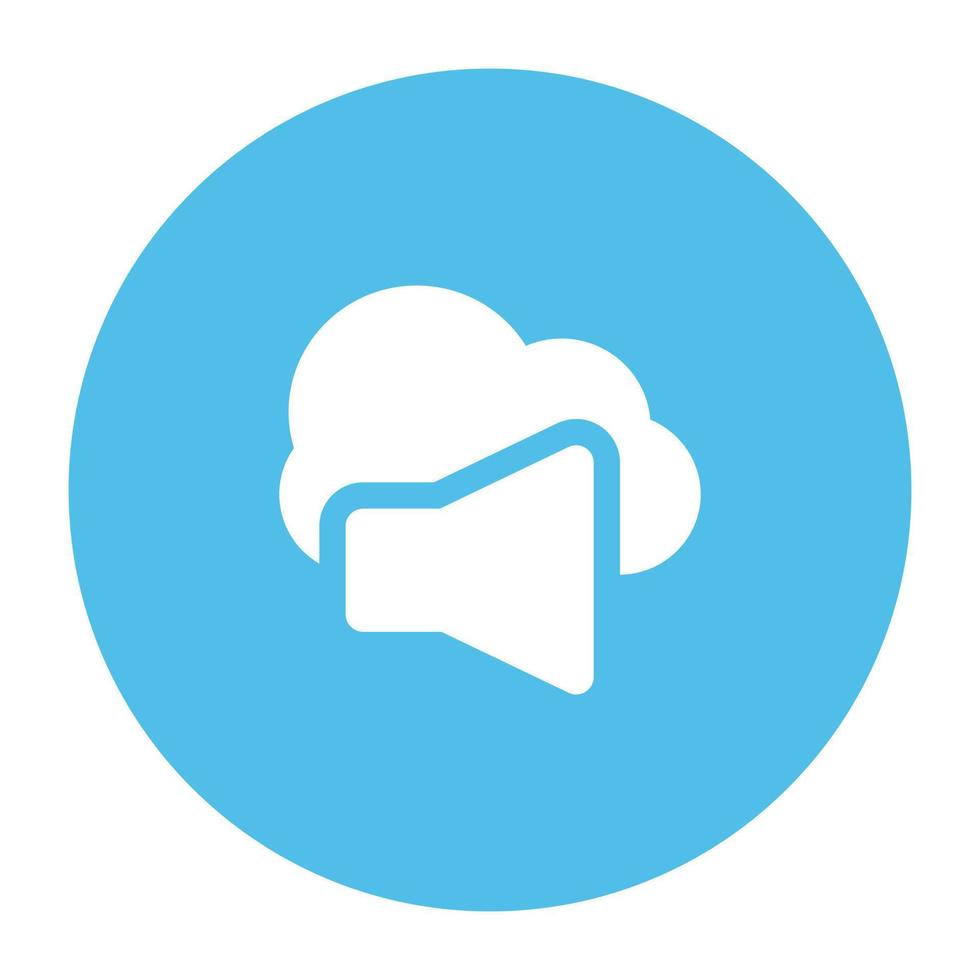 trendy cloudmarketing vector