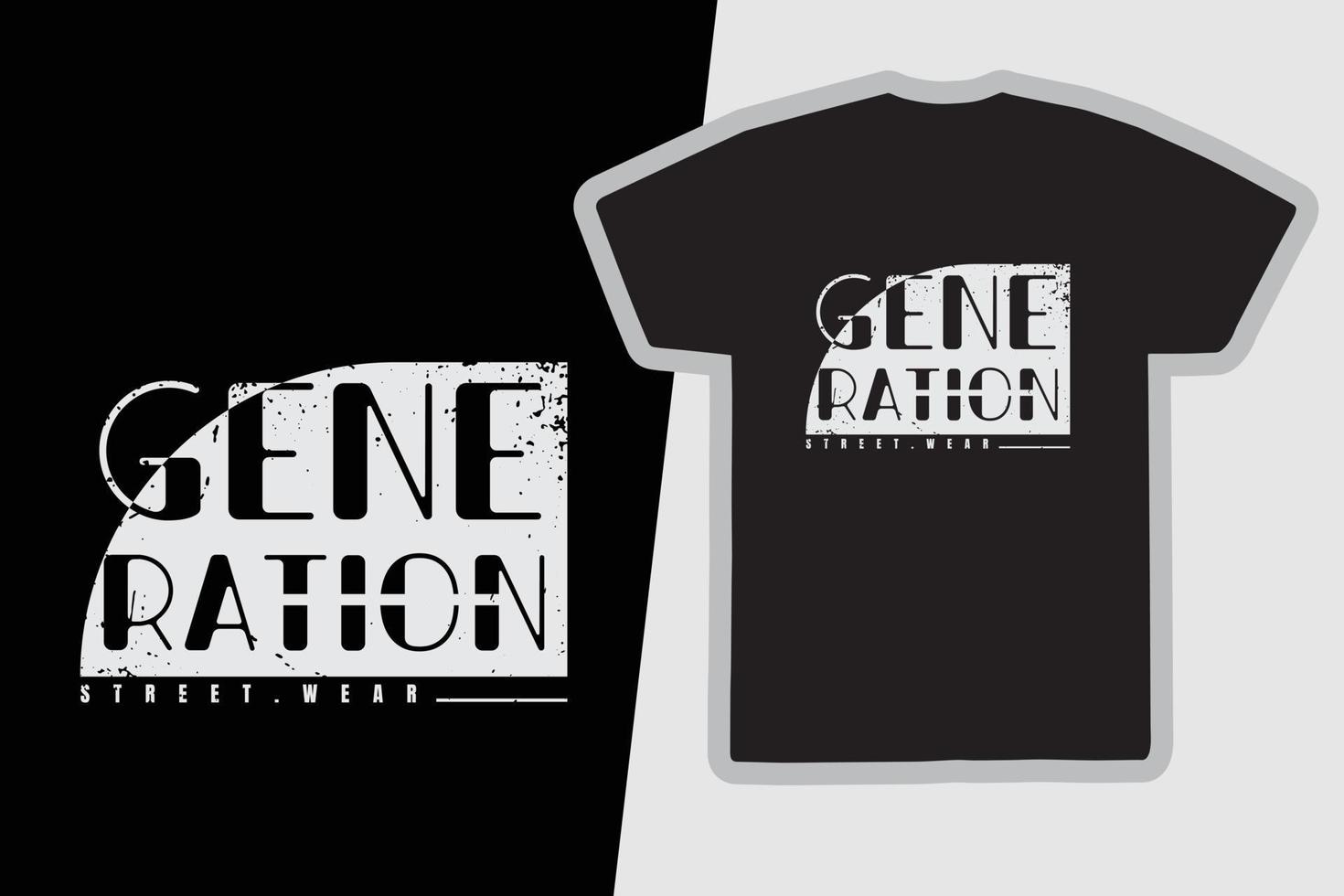 leider generatie typografie slogan voor print t-shirt design vector