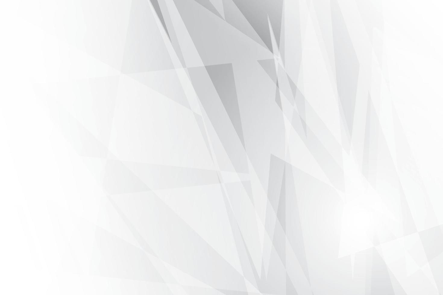 abstracte witte en grijze kleur, modern design achtergrond met geometrische vorm. vectorillustratie. vector