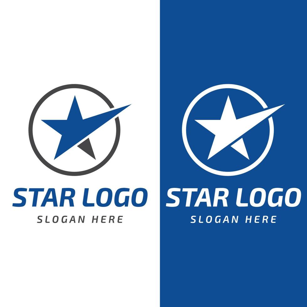 ster logo.star-logo voor zaken en company.with modern vector illustratie concept.