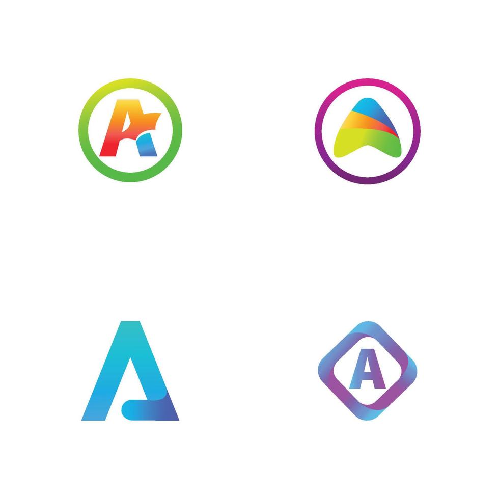 een brief logo en symbool vector sjabloon