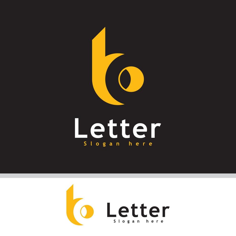 letter b logo pictogram ontwerpsjabloon, creatief b logo symbool vector