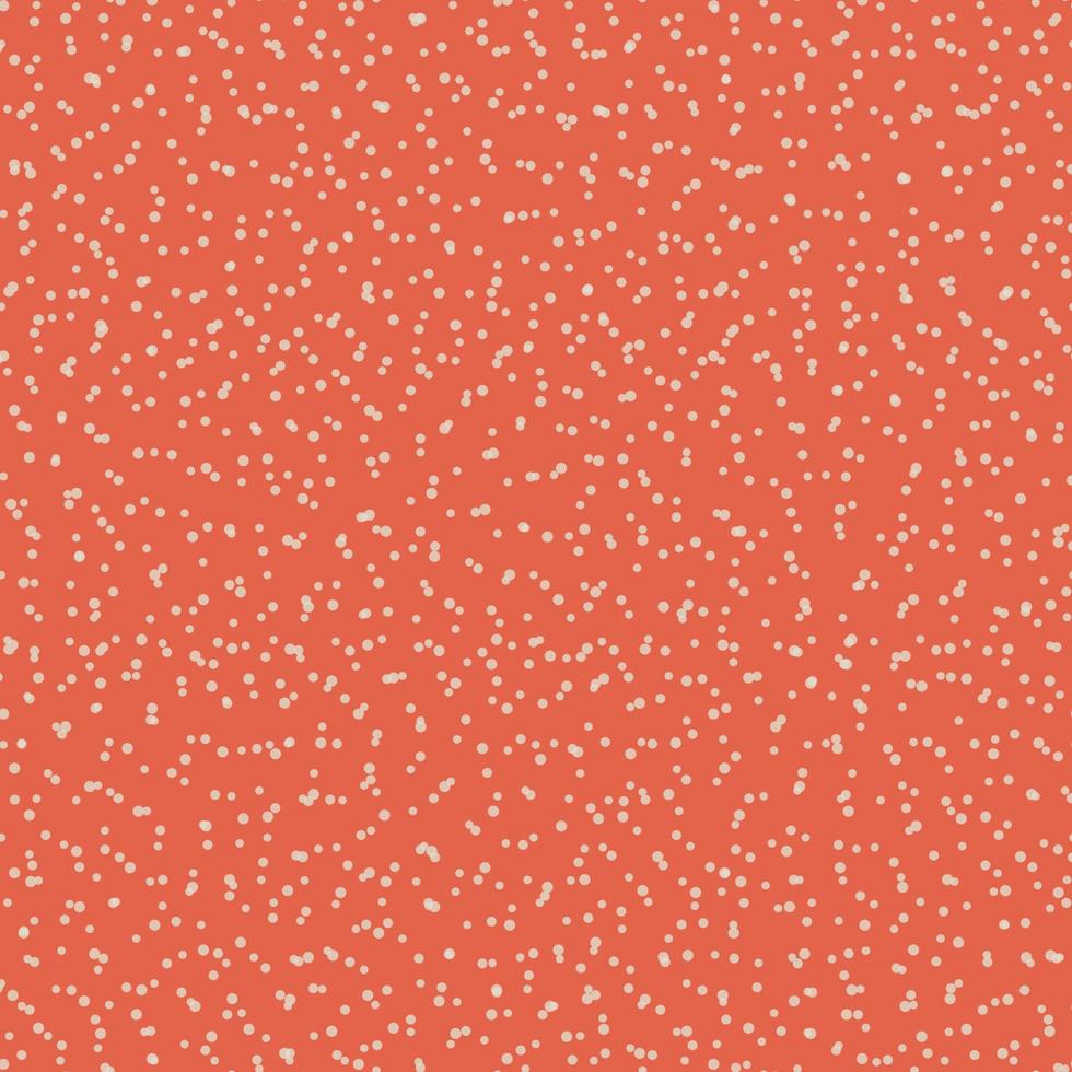 naadloze oranje polka dot patroon. tegel achtergrond. abstracte lente Pasen textuur. vakantie inpakpapier, gebeurtenis vector kaart. stof lente ornament met cirkels. traditioneel ontwerp