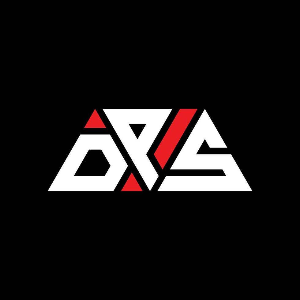 dps driehoek brief logo ontwerp met driehoekige vorm. dps driehoek logo ontwerp monogram. dps driehoek vector logo sjabloon met rode kleur. dps driehoekig logo eenvoudig, elegant en luxueus logo. dps