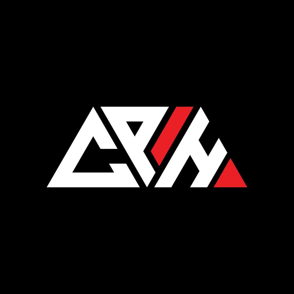 cph driehoek brief logo ontwerp met driehoekige vorm. cph driehoek logo ontwerp monogram. cph driehoek vector logo sjabloon met rode kleur. cph driehoekig logo eenvoudig, elegant en luxueus logo. cph