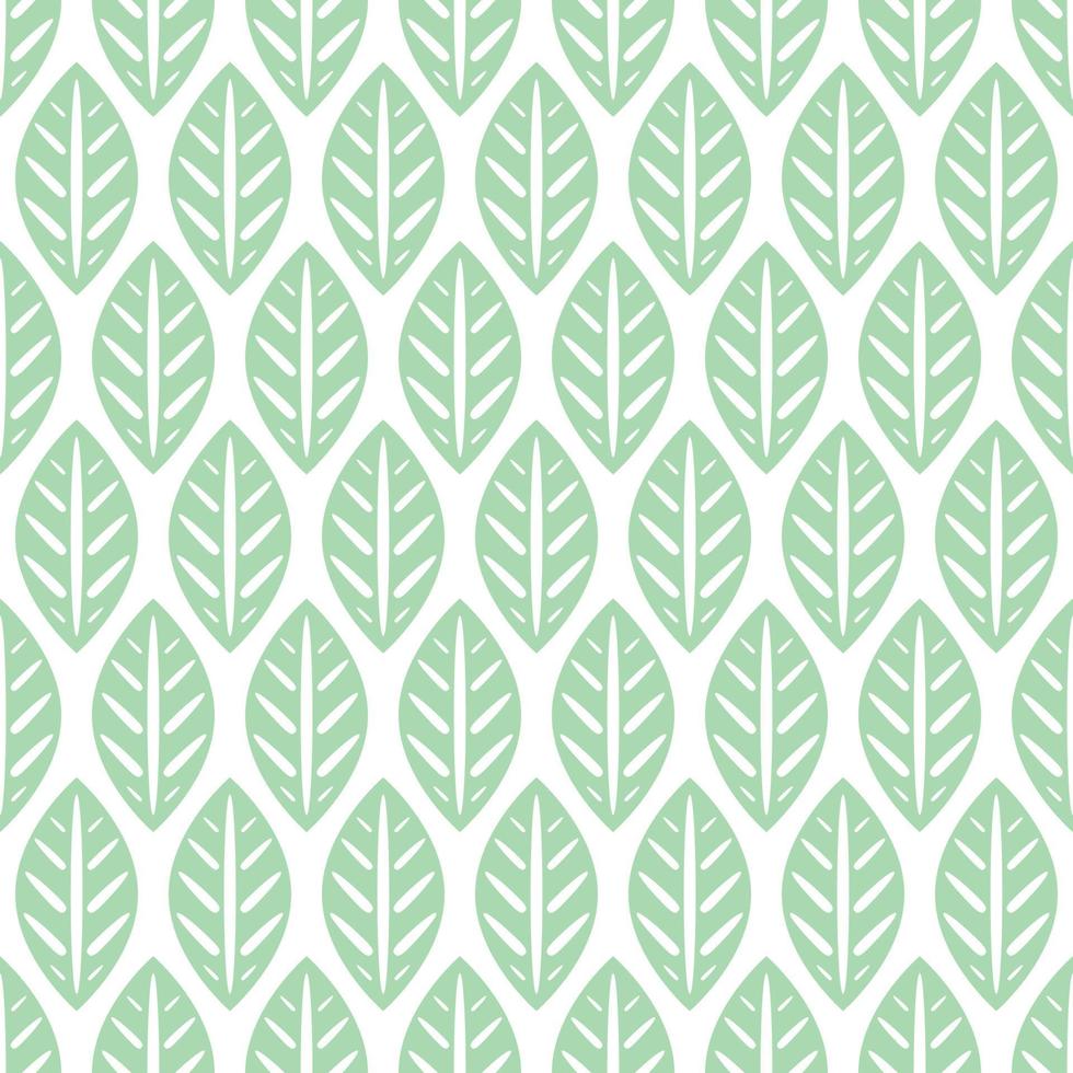 mooie bladeren patroon achtergrond. patroon botanische motief decoratie, groene natuur blad, mes, gebladerte, folder, naald vector design. ornament voor behang, wrap.