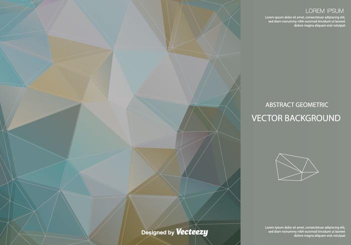 Abstracte Veelhoekige Vector Achtergrond